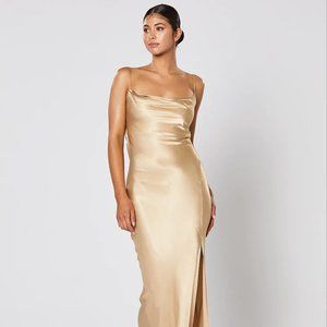 WINONA CHERI DRESS GOLD (XS)
